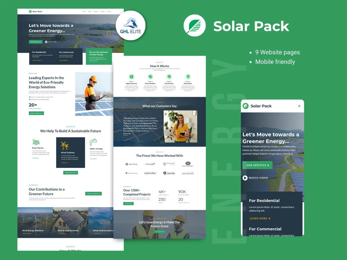 Solar and Wind Energy Website