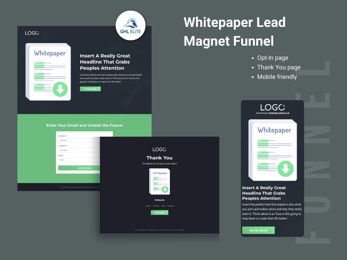 Whitepaper Lead Magnet Funnel