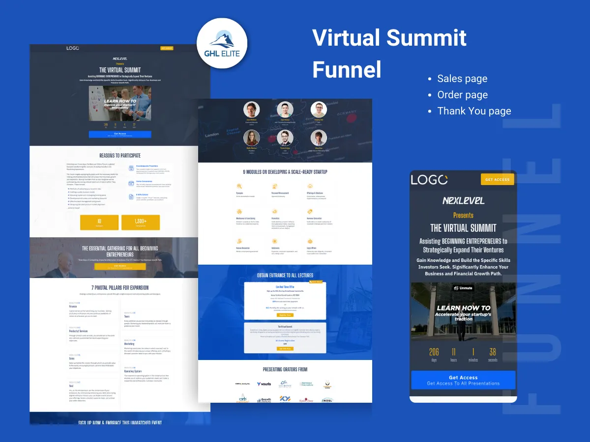 Virtual Summit Funnel