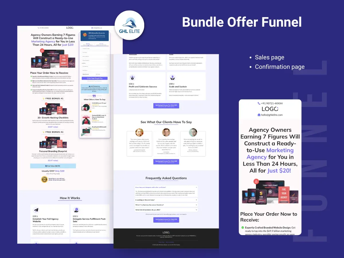 Bundle Offer Funnel
