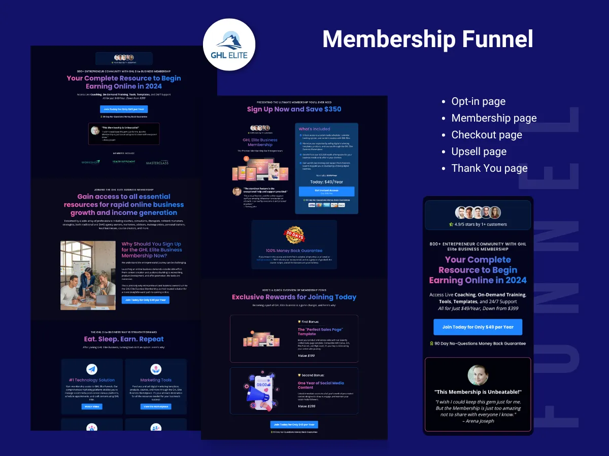 Membership Funnel