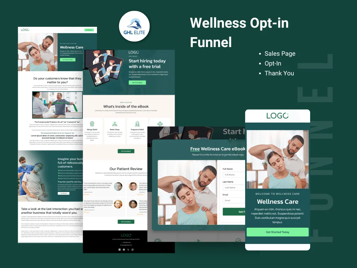 Wellness Opt-in Funnel