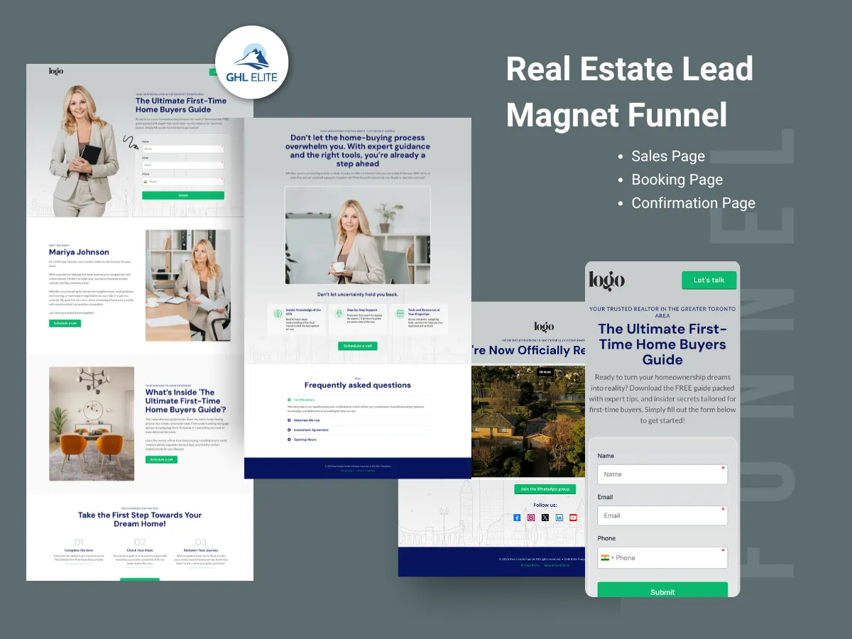 Real Estate Lead Magnet Funnel