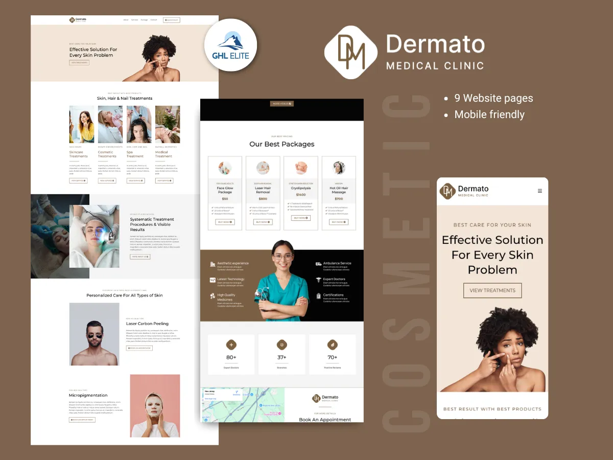 Dermato Dermatology Website