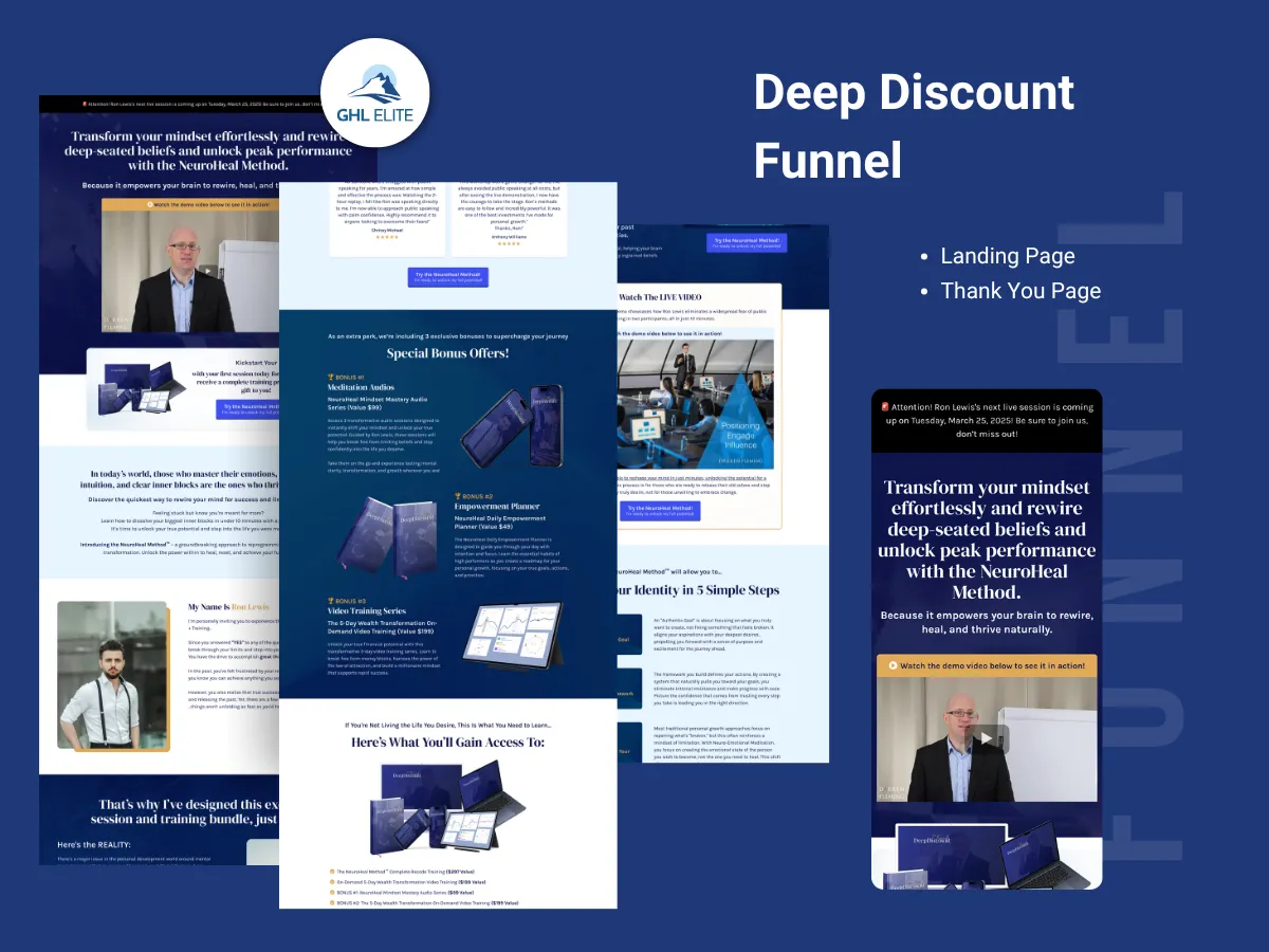 Deep Discount Funnel