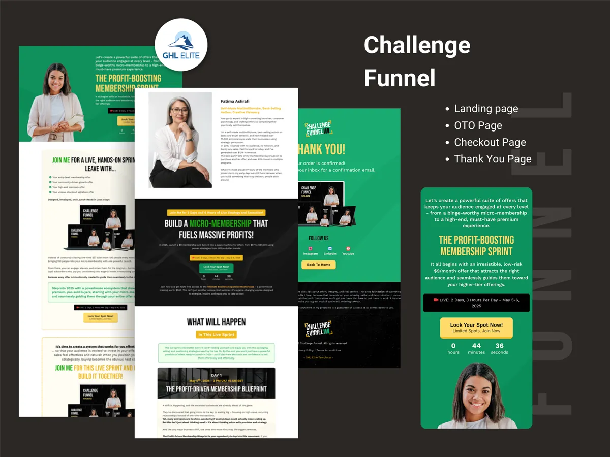 Challenge Funnel