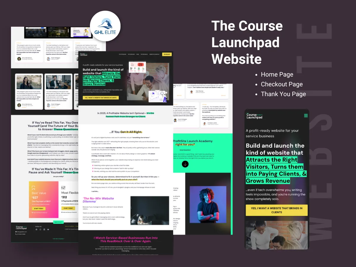 The Course Launchpad Website