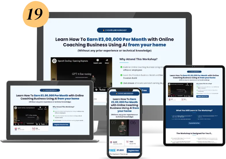 Automated Webinar Funnel