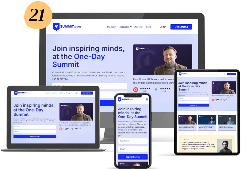 One-Day Summit Funnel