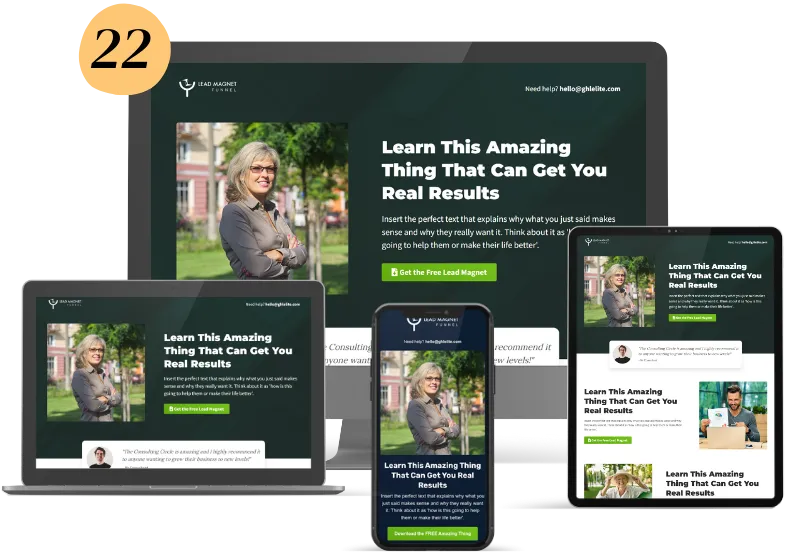 Consulting Lead Magnet Funnel