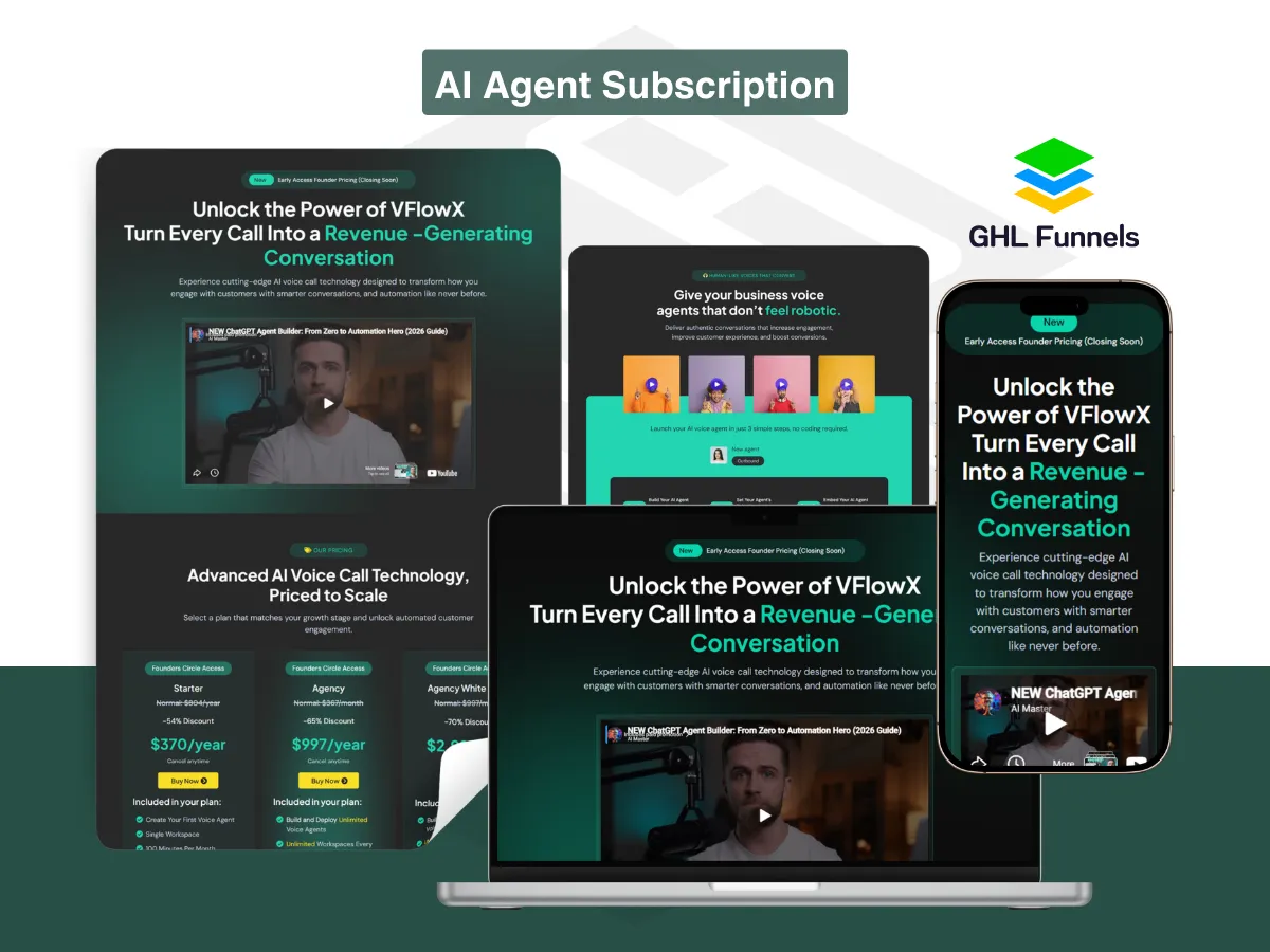 AI Agent Subscription Funnel