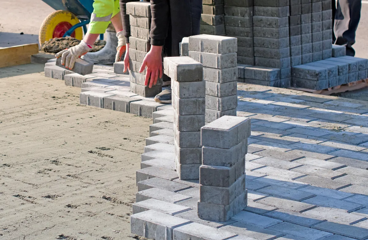 f&f stone masonry laying 