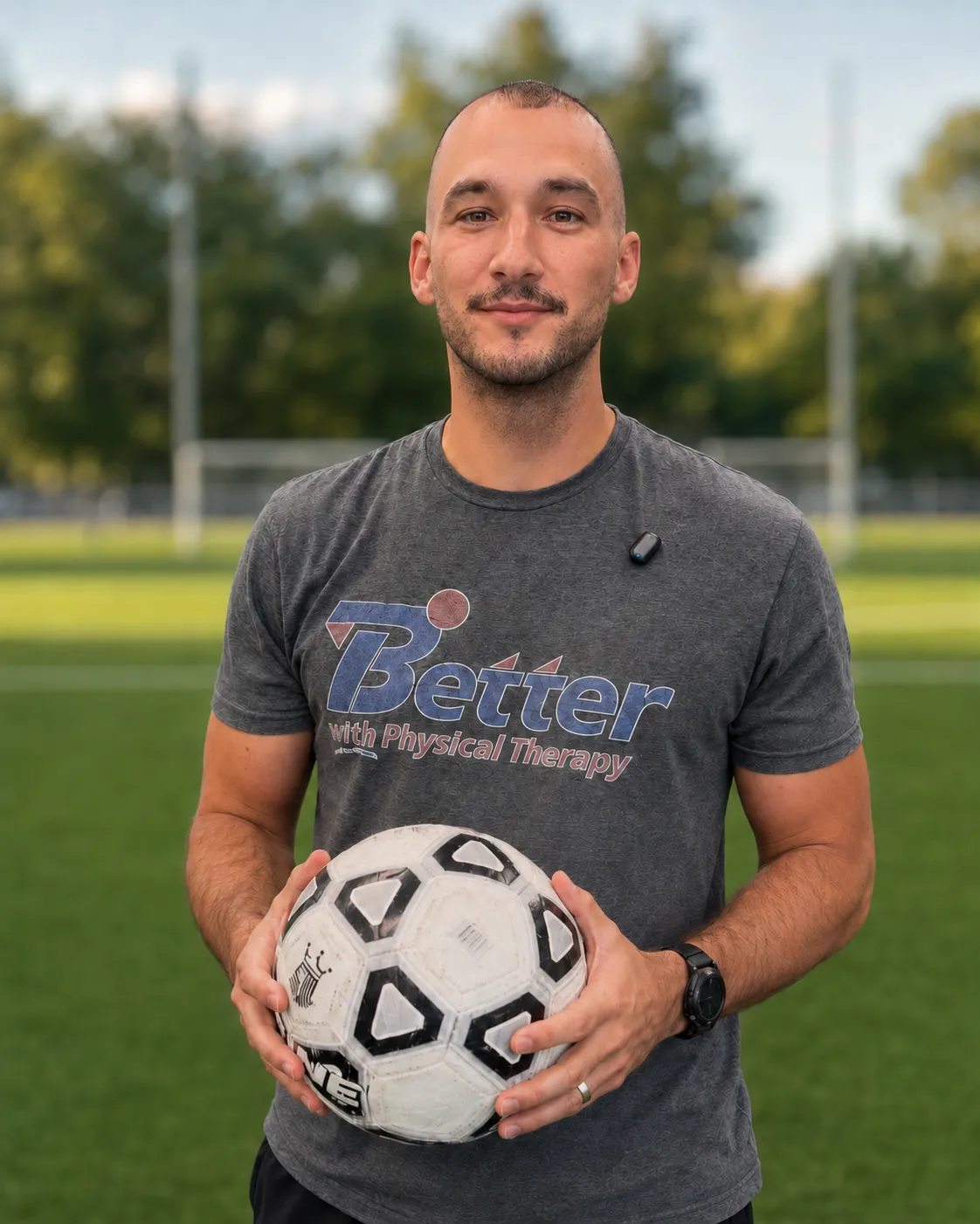 Coach Jaime in a high-performance training environment