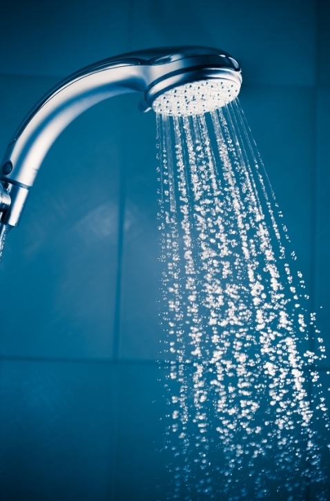 hot water coming through shower head for water heater services