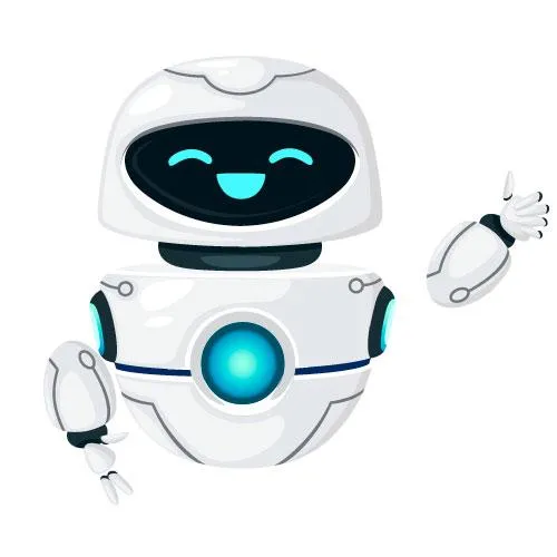 AI Robot Waving Hello