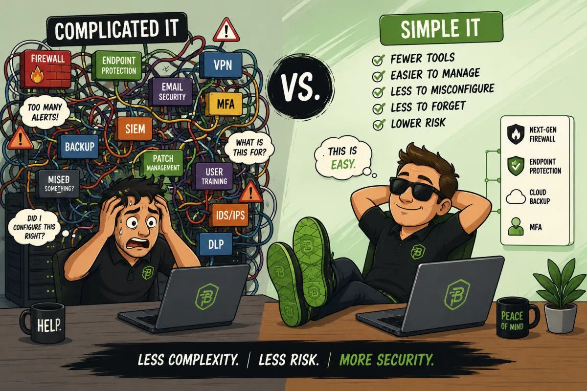 Why Simple IT Is More Secure Than Complicated IT
