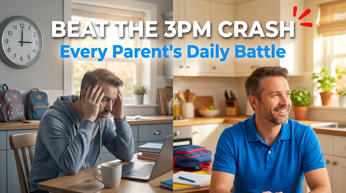 Beat the 3pm Energy Crash: A Parent's Guide to All-Day Energy - Copy