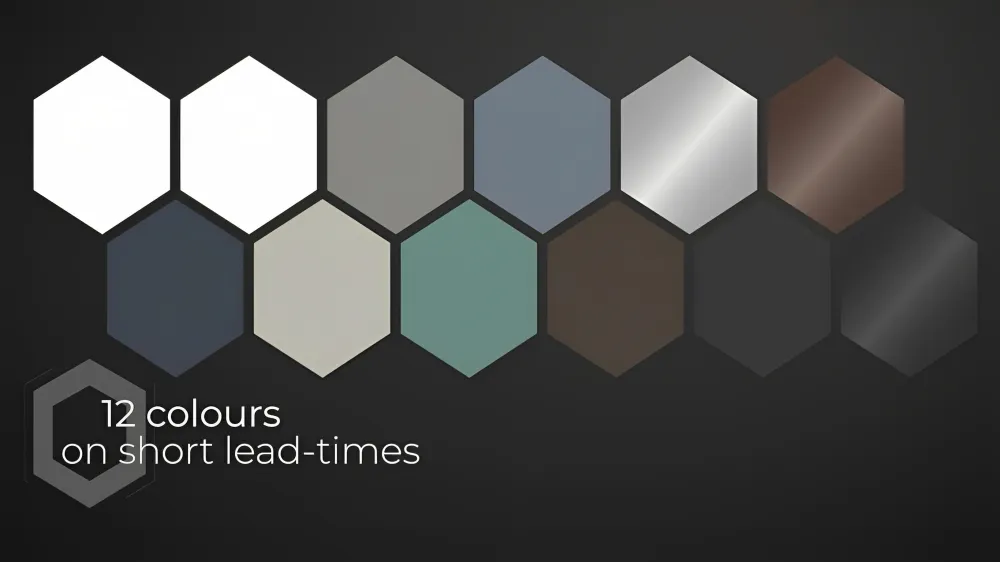 Aluminium Door Colour Options