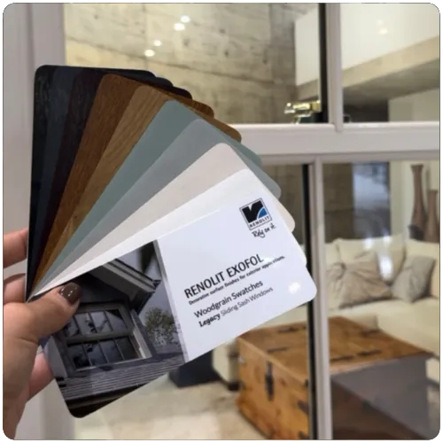 Heritage window colours and authentic woodgrain finishes for traditional Yorkshire homes