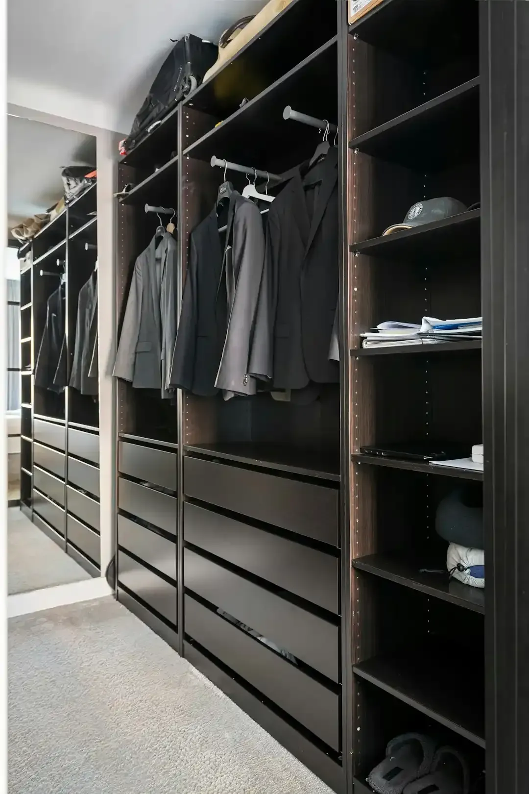 Closet Shelving Durable and Functional Design