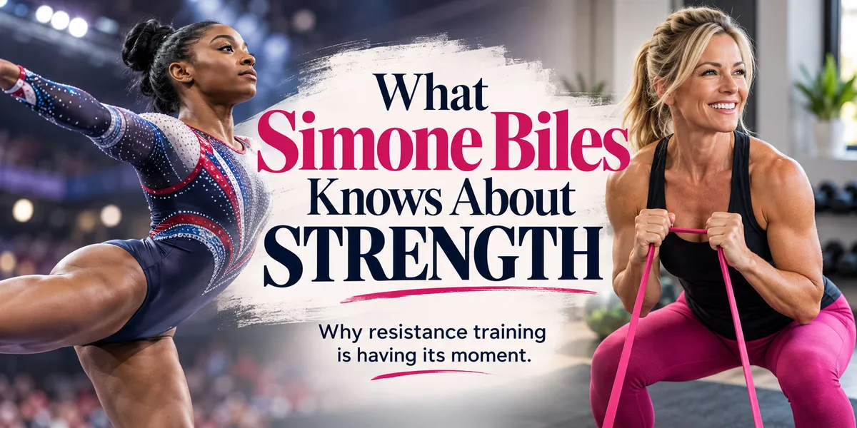 What Simone Biles Knows About Strength: Why Resistance Training Is Having Its Moment