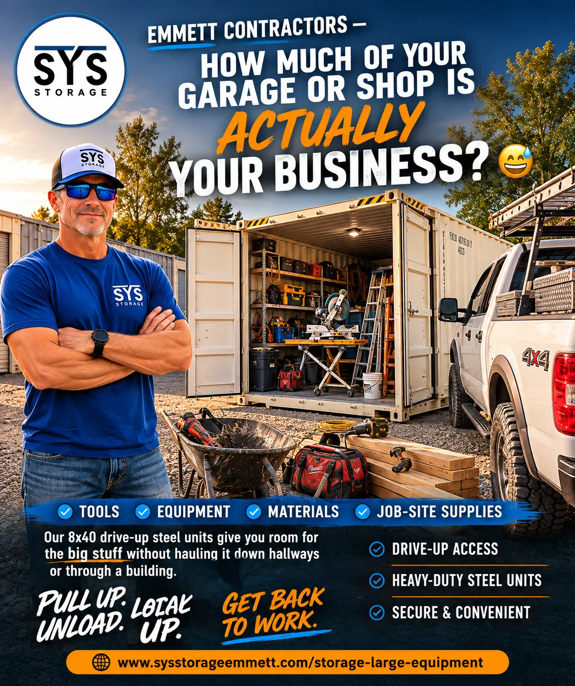Maximize Space with 40-Foot Storage Containers