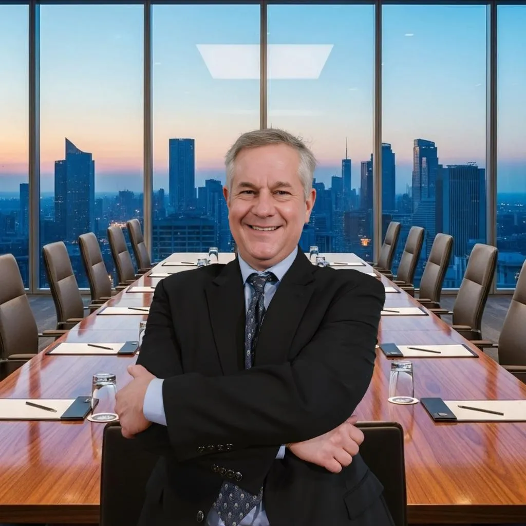 white robot near brown wall