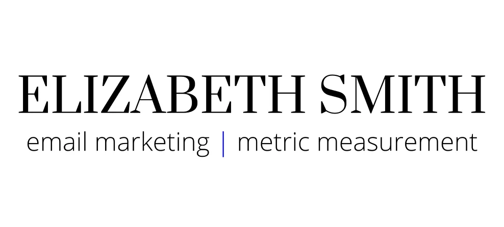 Elizabeth Smith   email marketing | metric measurement