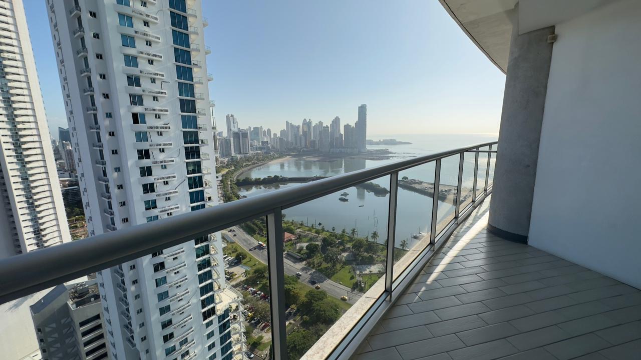 vue sur panama city du balcon