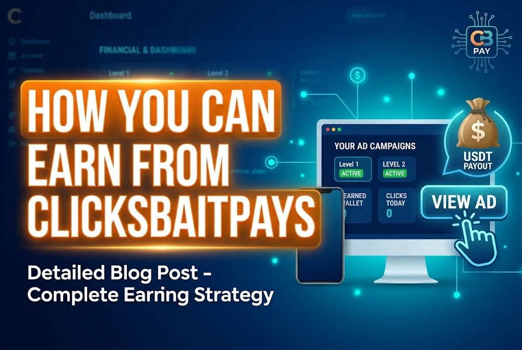 How You Can Earn From ClicksBaitPays