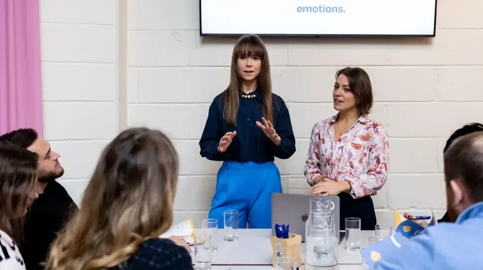 Interactive workshop building emotional intelligence skills for teams