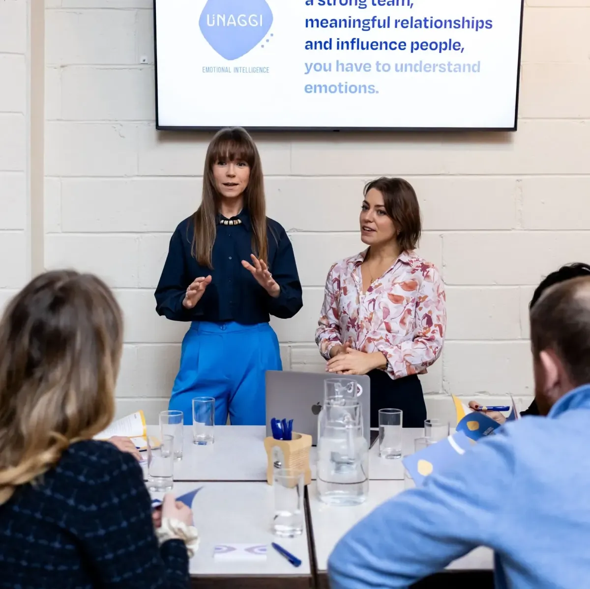 Team participating in an interactive workshop to strengthen communication and collaboration