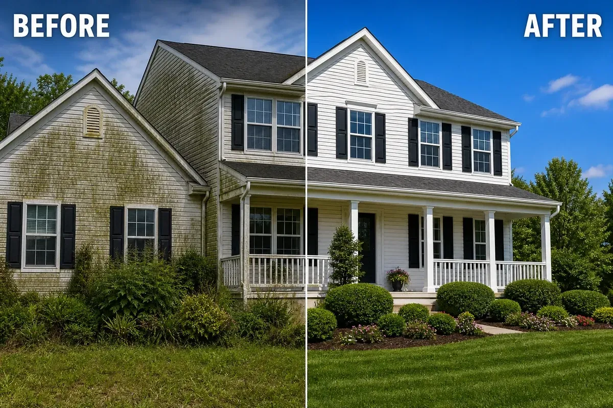 Woodstock Soft Wash / House Washing