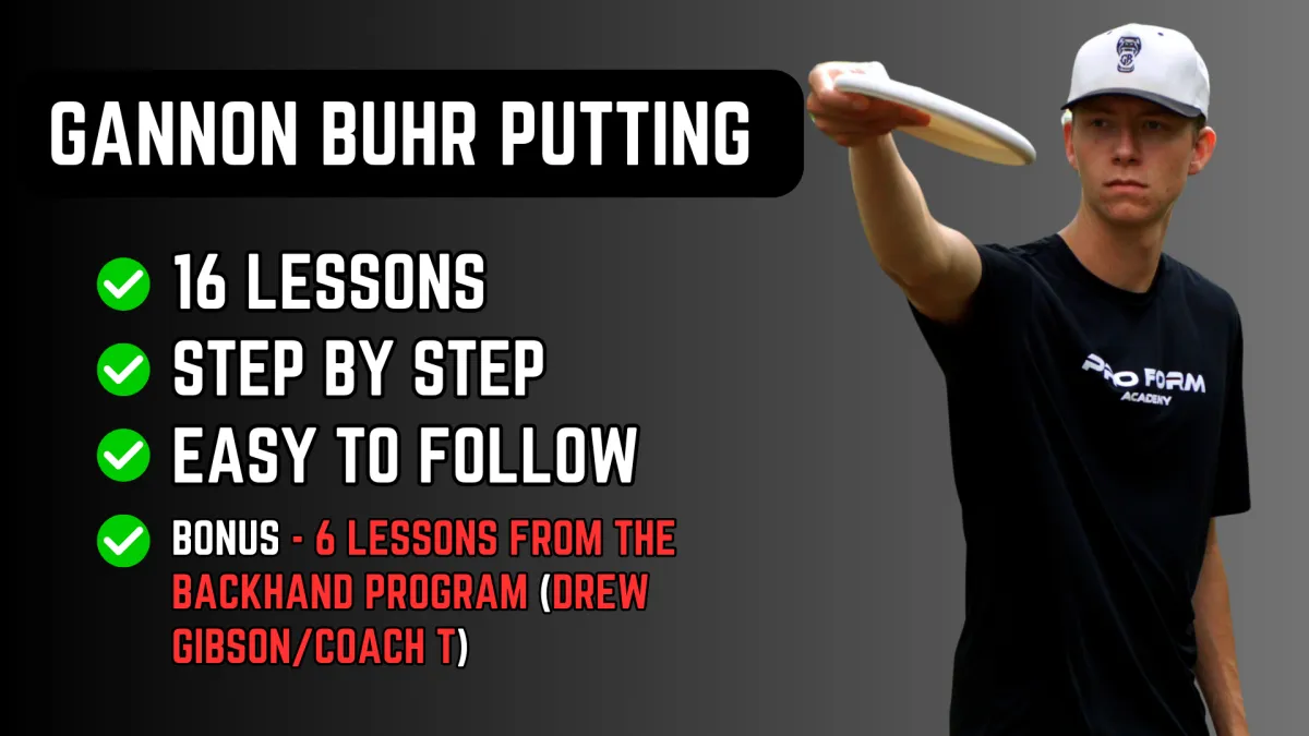 Gannon Buhr — DGPT professional disc golfer and Pro Form Academy instructor