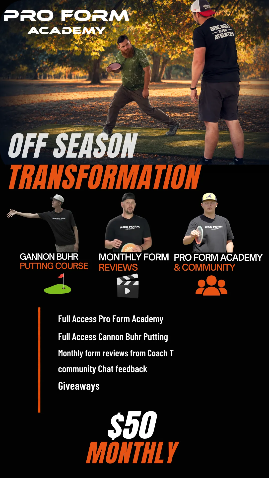Pro Form Academy 180-Day Form Transformation coaching program
