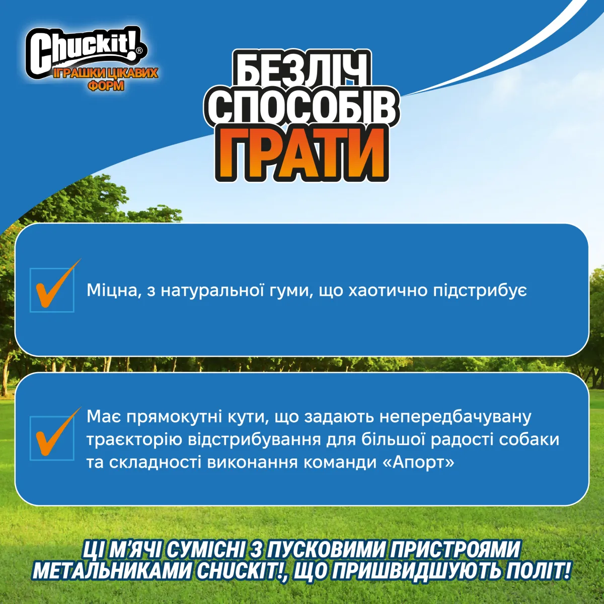 Набір 2 м'ячів для собак геометричної форми | Розмір М – Image 3