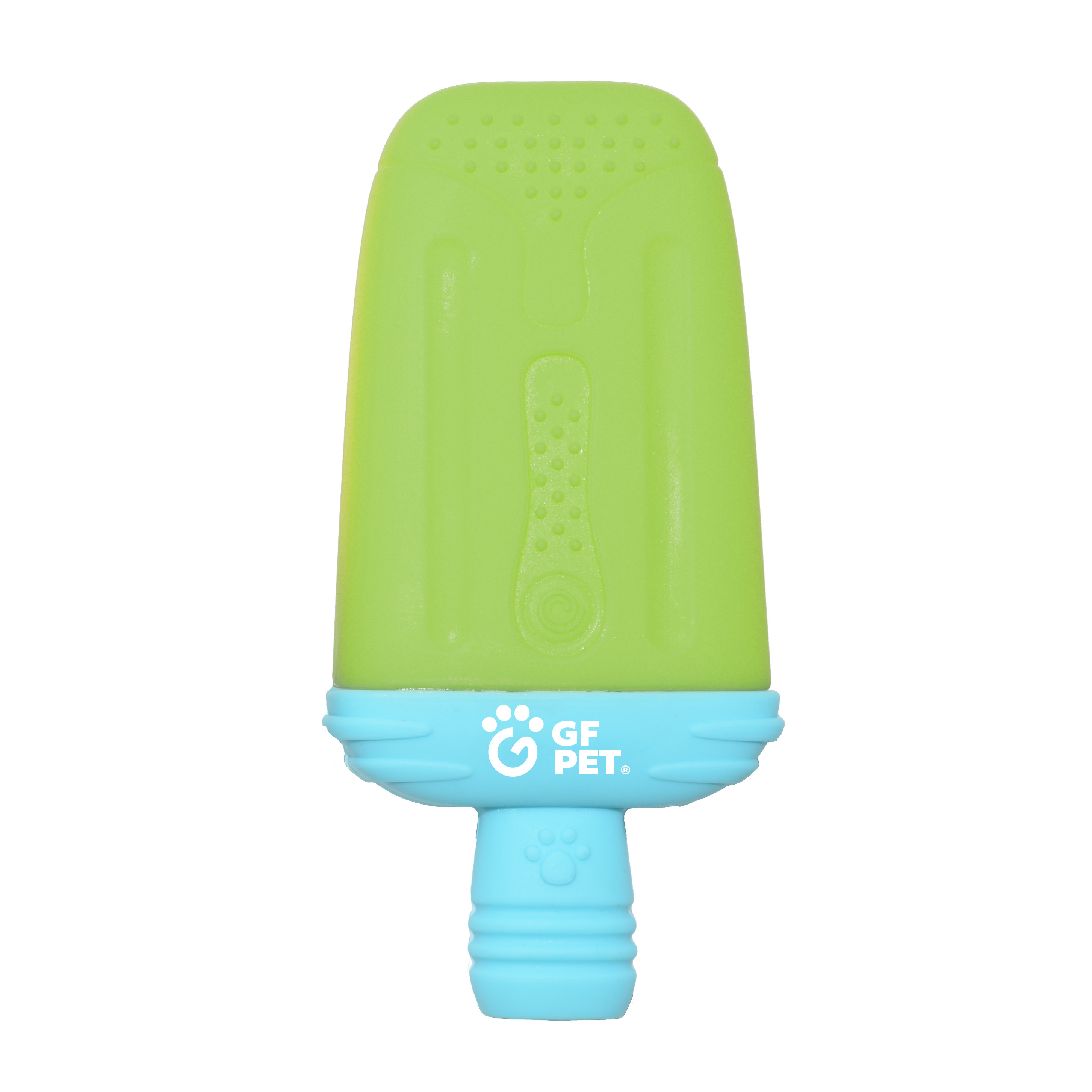 Охолоджувальна іграшка для собак GF Pet Ice Pop у формі ескімо – Лаймово-зелений, GF-POP