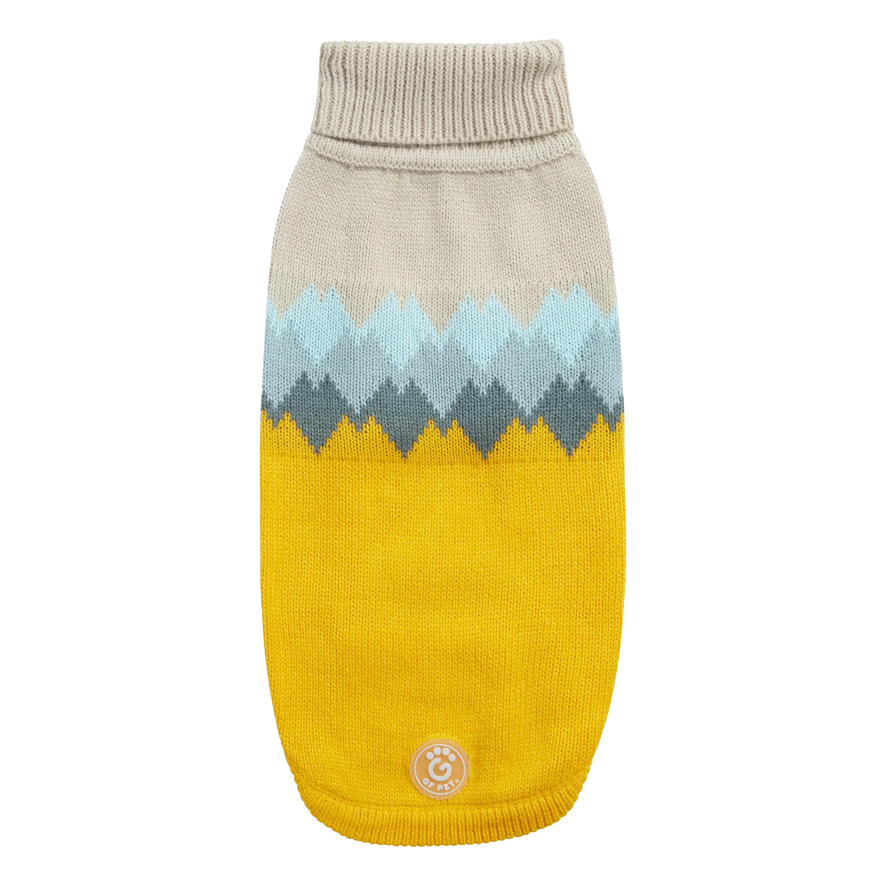 Светр для собак GF Pet Fireside, жовтий – L, GF479F3