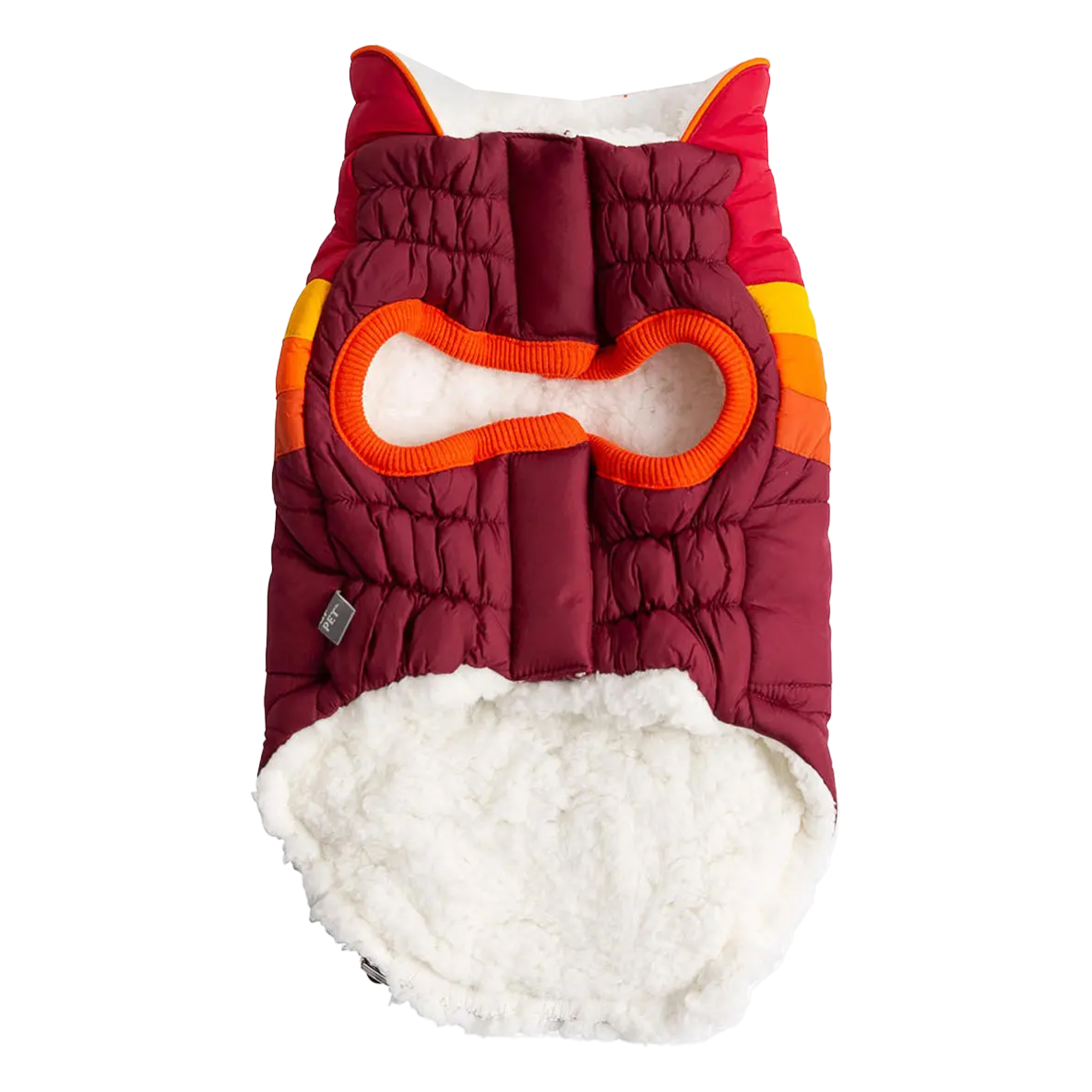 GF Pet Куртка-пуховик для собак Summit, темно-червона – Image 3