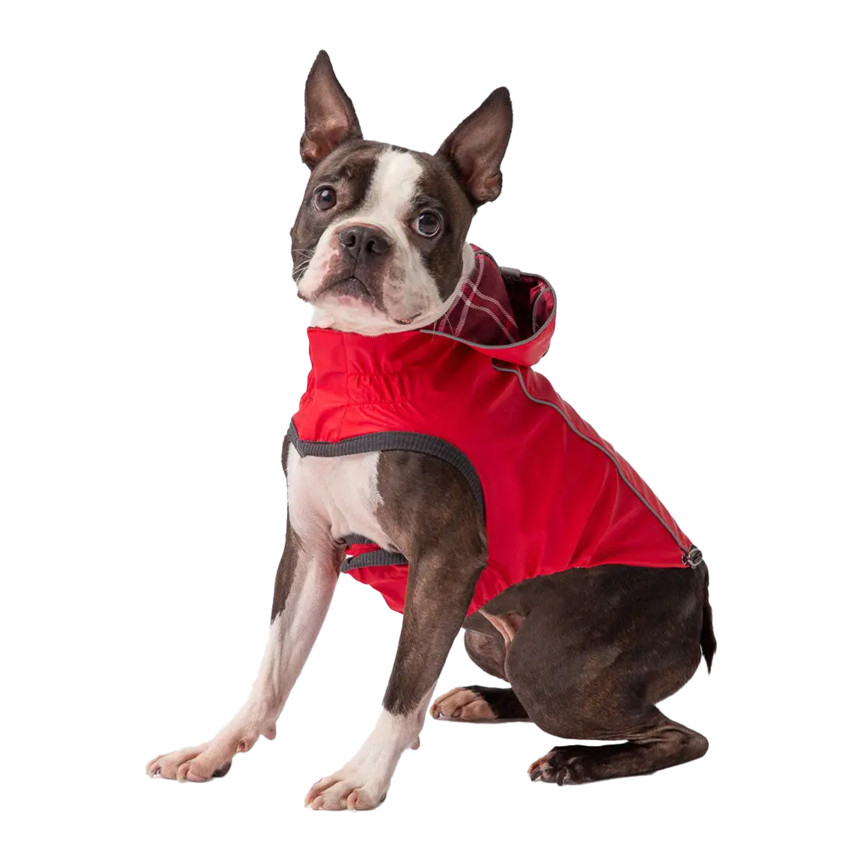 GF Pet Двосторонній дощовик Reversible, червоний – S, GJ023S0