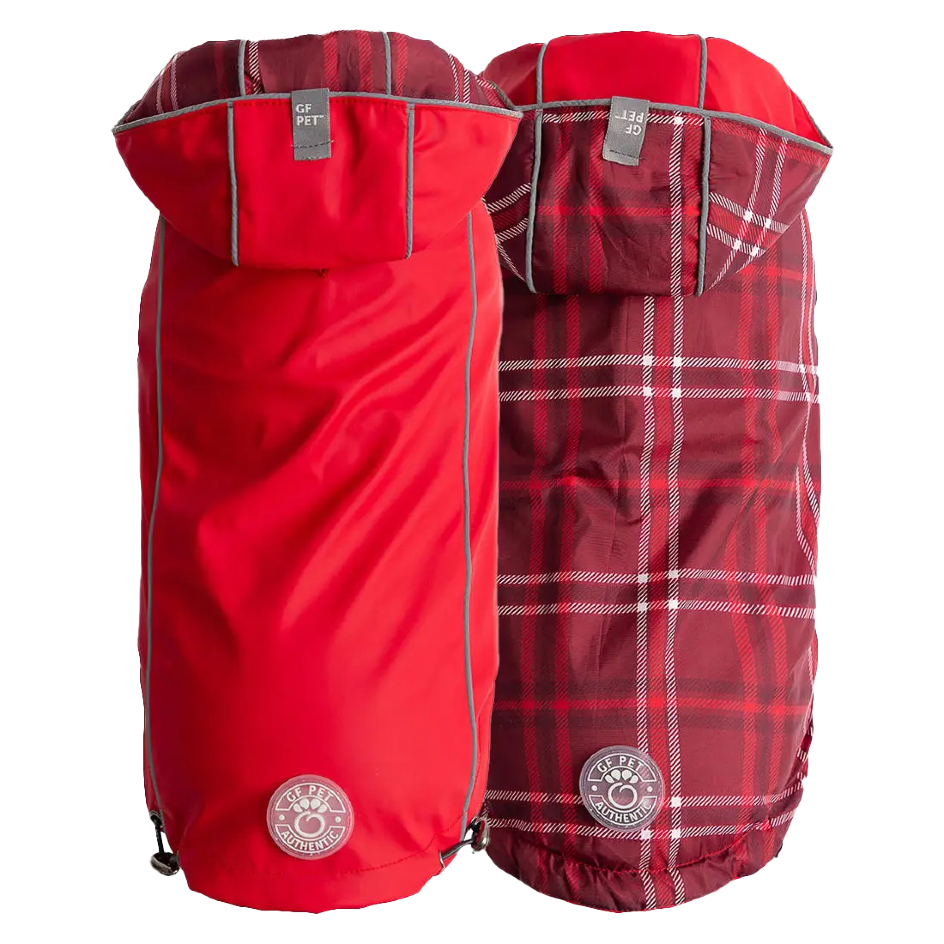 GF Pet Двосторонній дощовик Reversible, червоний – 2XS, GJ023S0