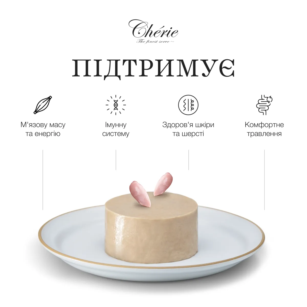 Chérie мус з курки для дорослих собак, 90 г – Image 2