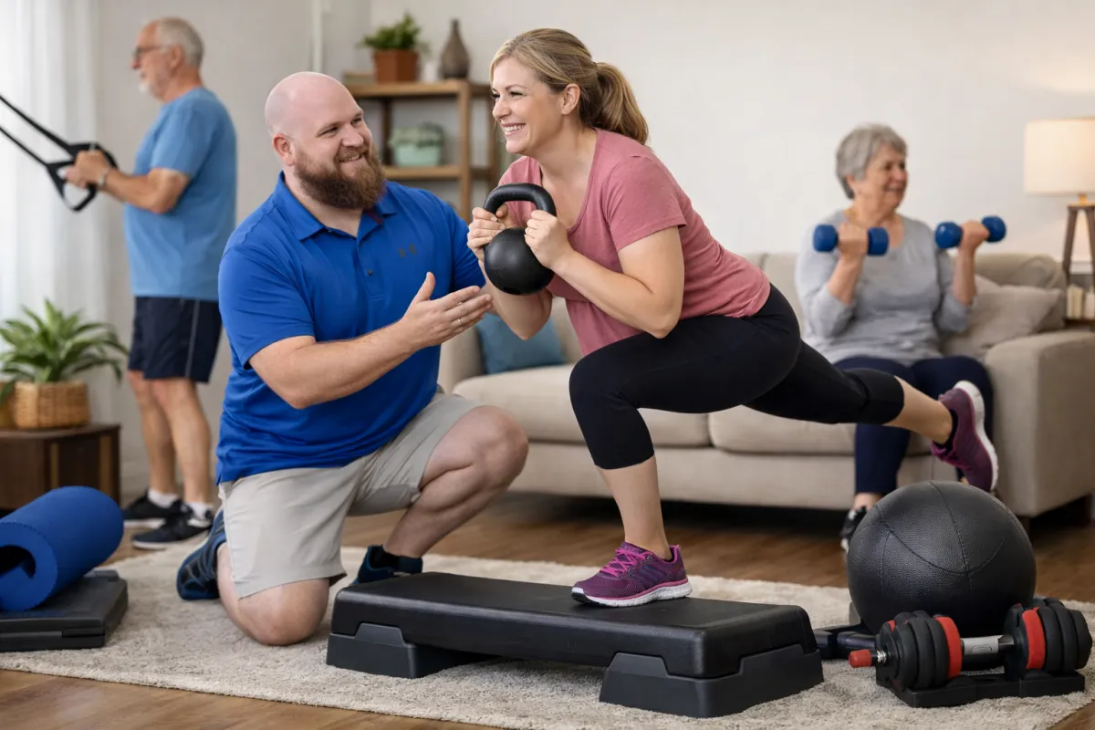 intensive physical therapy at home after hospital