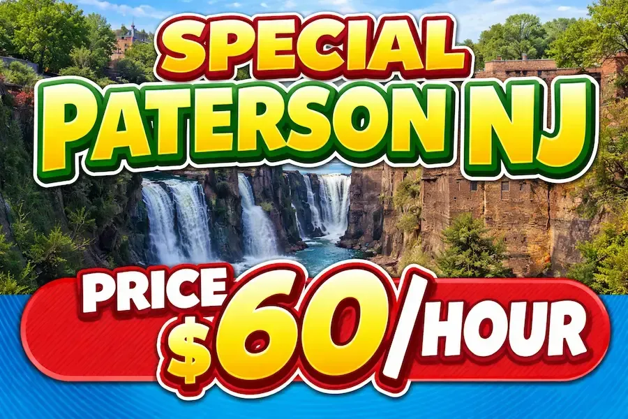 Adventure Driving School Paterson NJ $60 per hour driving lessons special offer banner