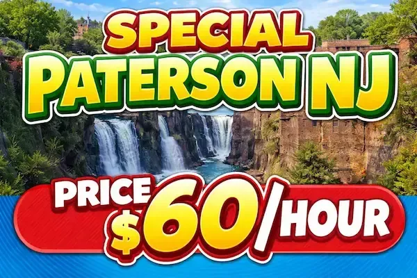 Adventure Driving School Paterson NJ $60 per hour driving lessons special offer banner