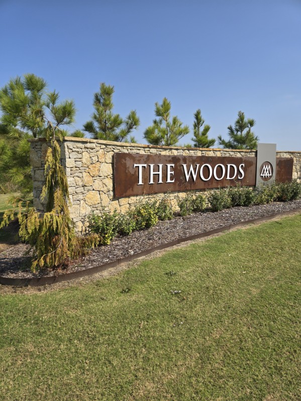 The Woods Neighborhood Entrance Flynn Masonry and Concrete