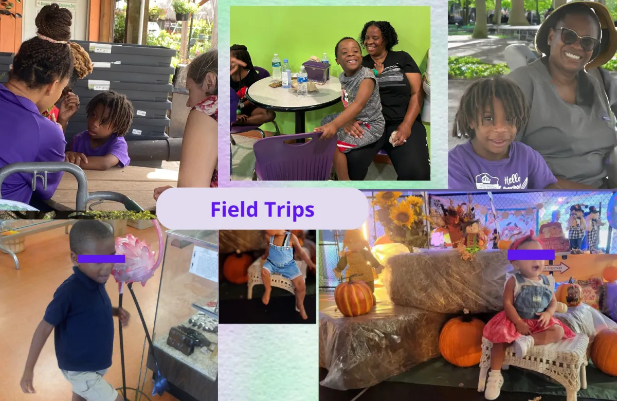 Ambassador Kids Montessori preschool children enjoying field trips, classroom celebrations and hands-on learning in Fort Lauderdale