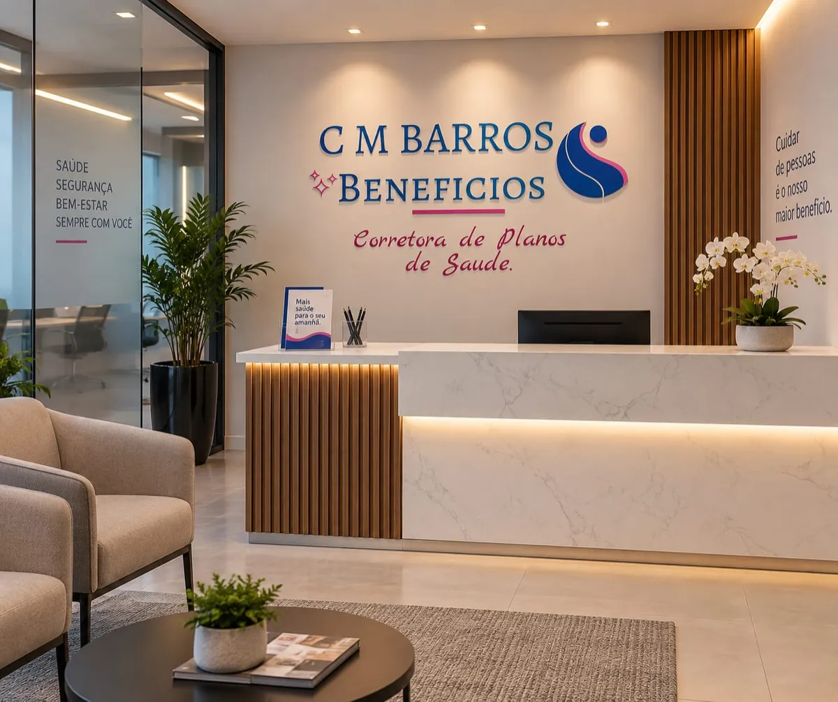 Ambiente corporativo institucional da Maite Barros Corretora de Seguros