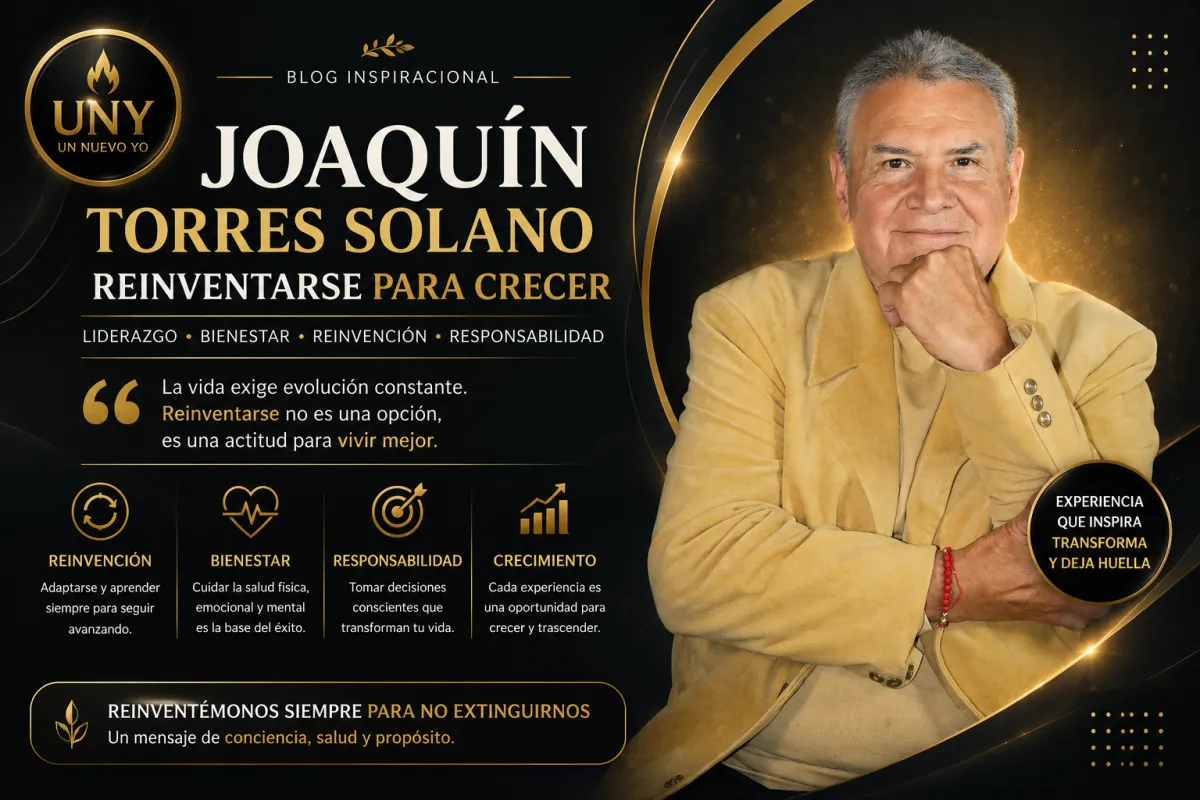 Joaquín Torres Solano: reinventarse como estrategia para seguir creciendo