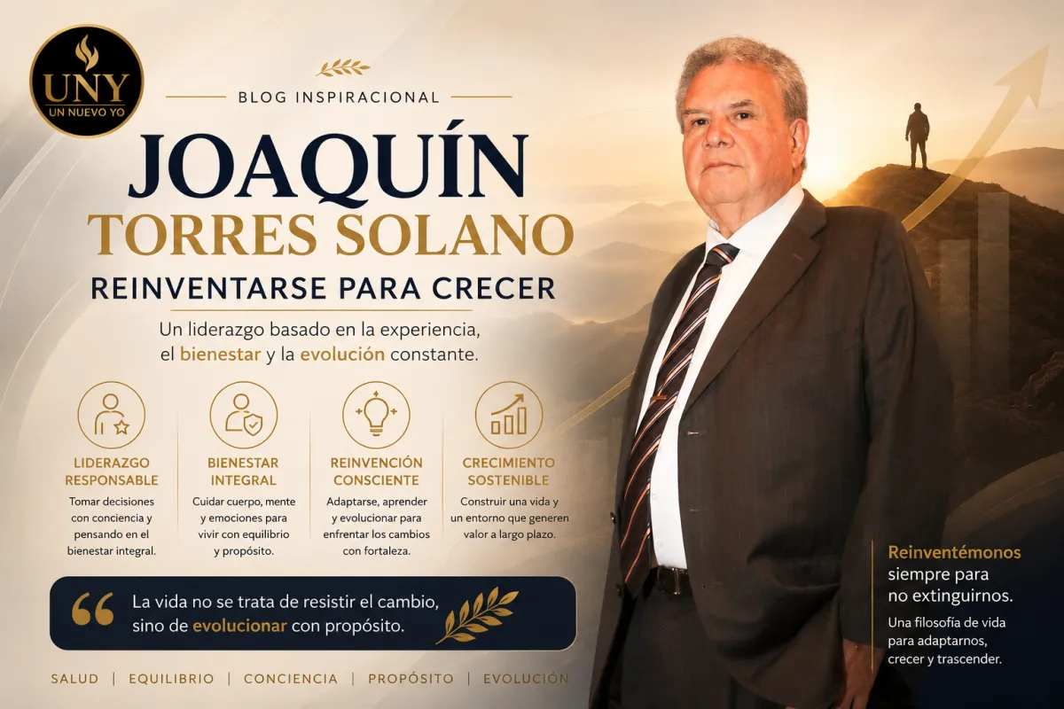 Joaquín Torres Solano: reinventarse como estrategia para seguir creciendo